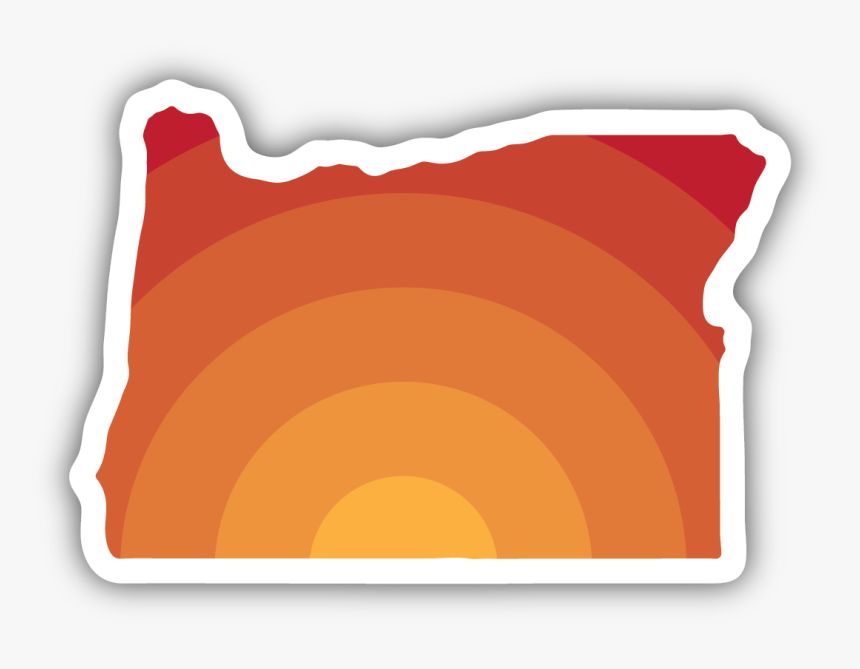 Oregon Sunrise Sticker, HD Png Download, Free Download