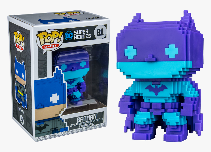 Batman Nes 8-bit Pop Vinyl Figure, HD Png Download, Free Download