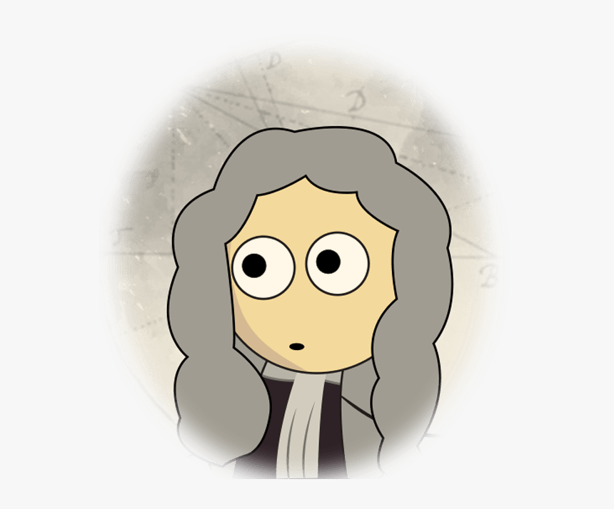 Isaac Newton - Leyes De Newton Png, Transparent Png, Free Download