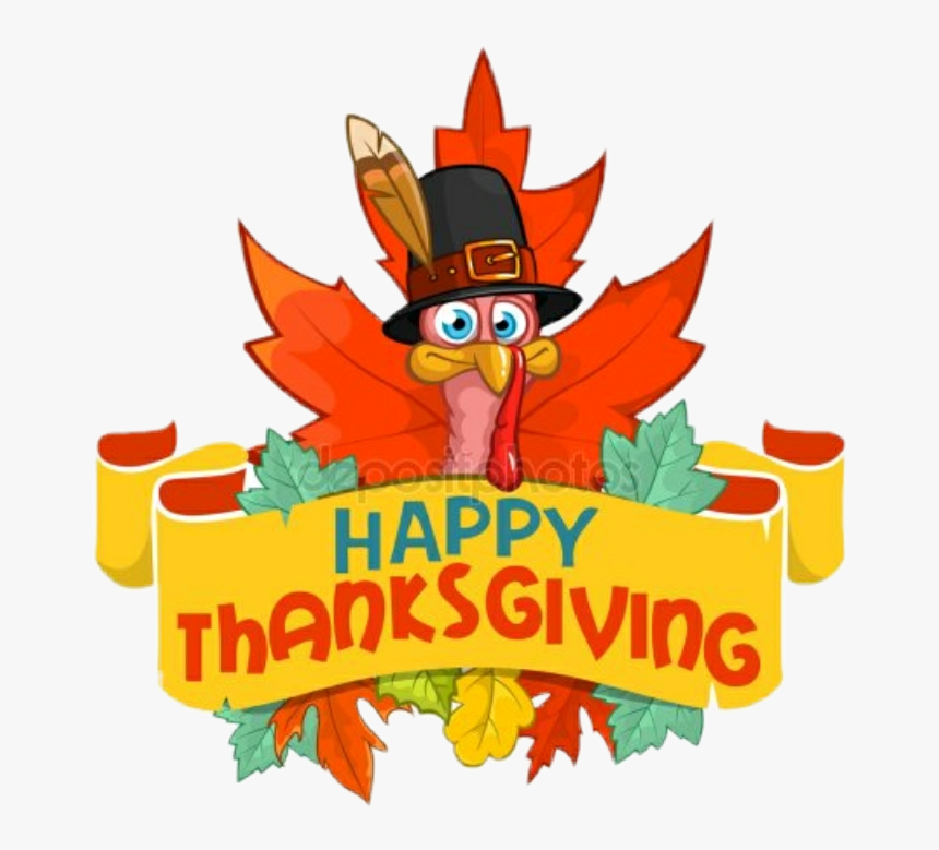 #thanksgiving #turkey - Happy Thanksgiving Truthahn, HD Png Download, Free Download