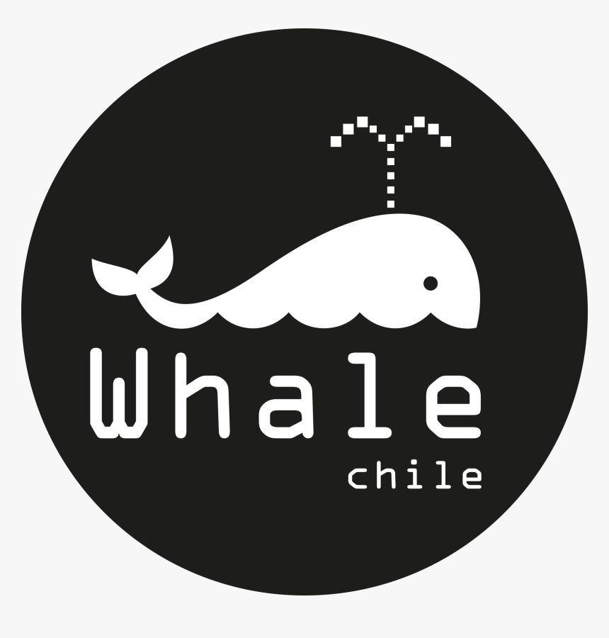 Logo Whale 2018 Circulo Negro - Tsk Group, HD Png Download, Free Download