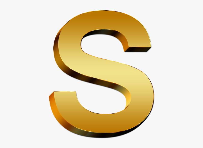 Thumb Image - Golden S Letter Png, Transparent Png, Free Download