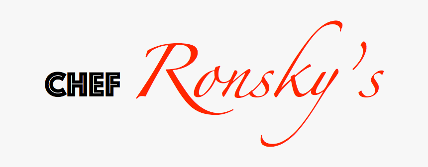 Chef Ronsky"s - Calligraphy, HD Png Download, Free Download