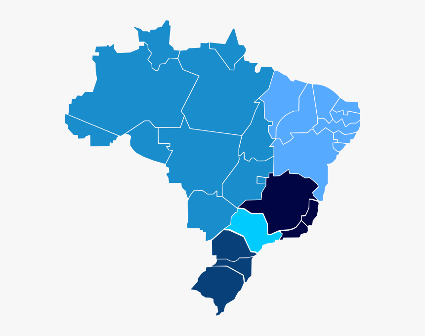 Mapa Editavel Do Brasil 6892