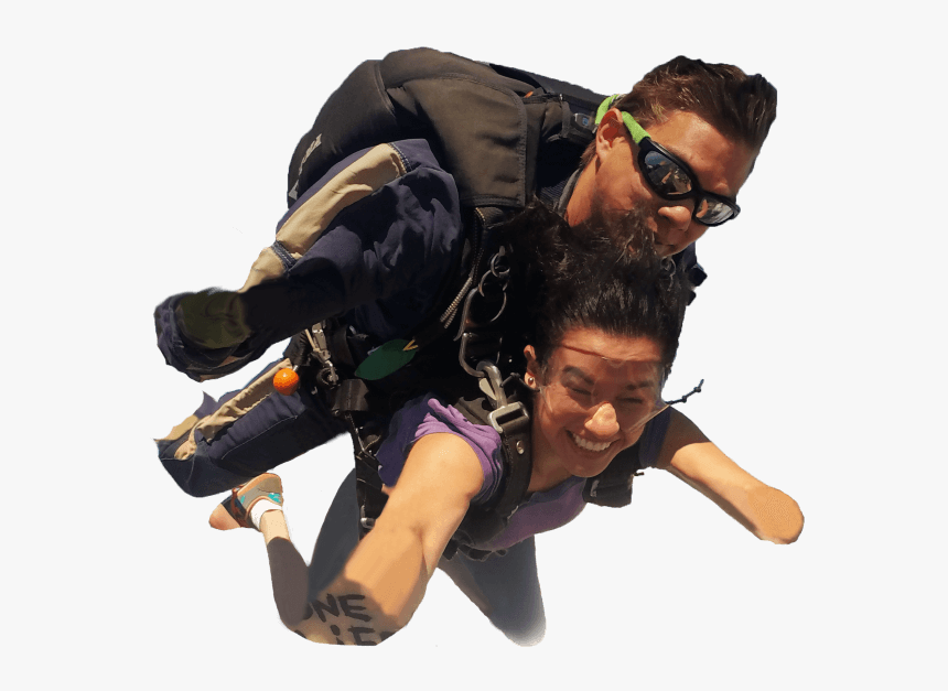 Transparent Skydiver Png - Tandem Skydiving, Png Download, Free Download