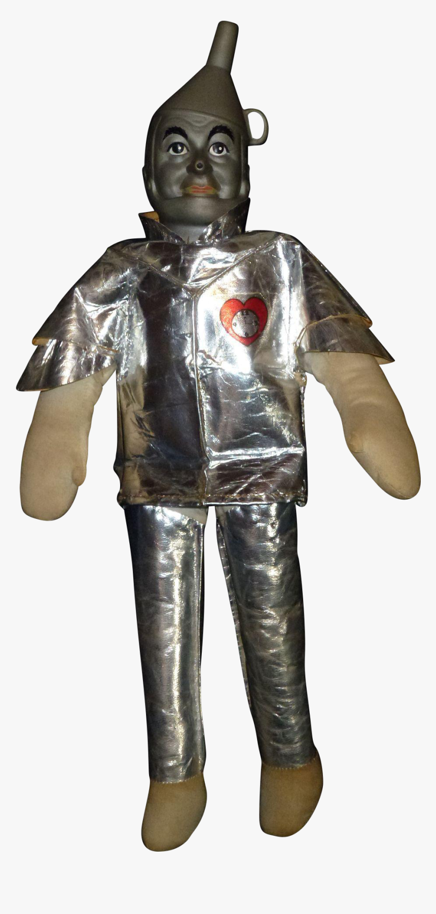 A Large Early 1960"s Vintage Tin Man Doll From The - Breastplate, HD Png Download, Free Download