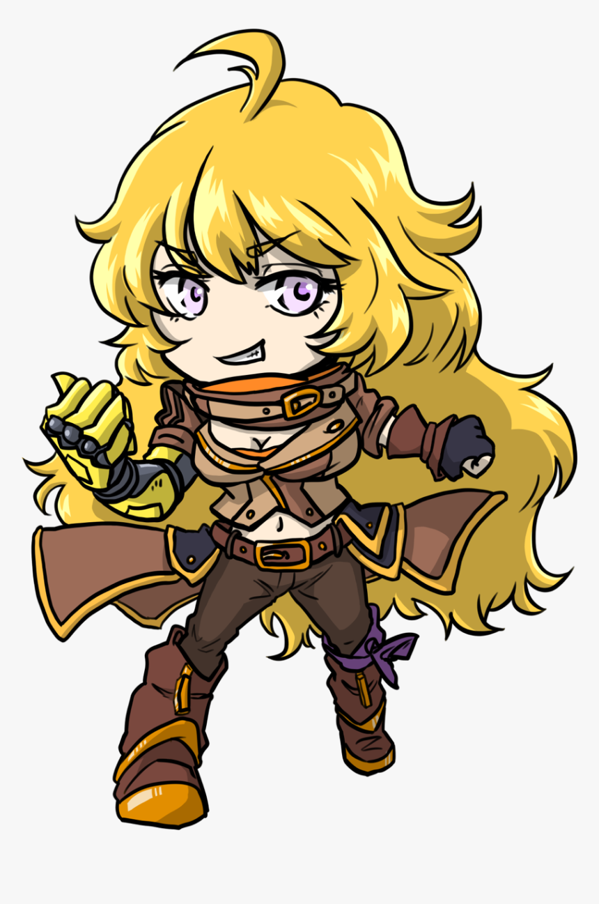 Yang Xiao Long Rwby - Cartoon, HD Png Download, Free Download