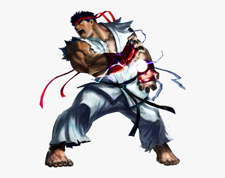 Street Fighter Clipart Transparent - Ryu Street Fighter Png, Png ...