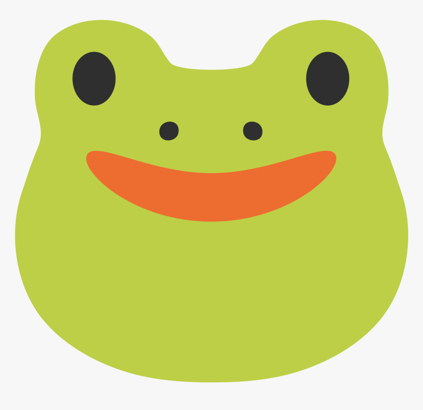 Android Frog Emoji - ايموجي الضفدع, HD Png Download, Free Download