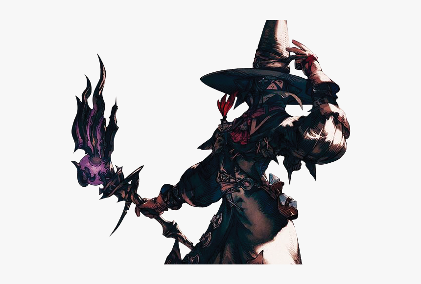 Black Mage Png, Transparent Png, Free Download