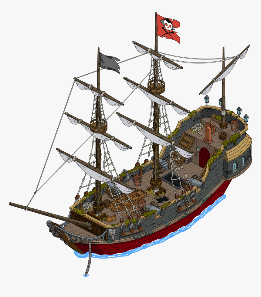 Simpsons Tapped Out Cursed Ship, HD Png Download, Free Download