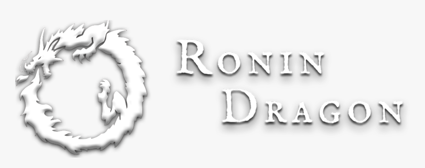 Ronin Dragon - Calligraphy, HD Png Download, Free Download