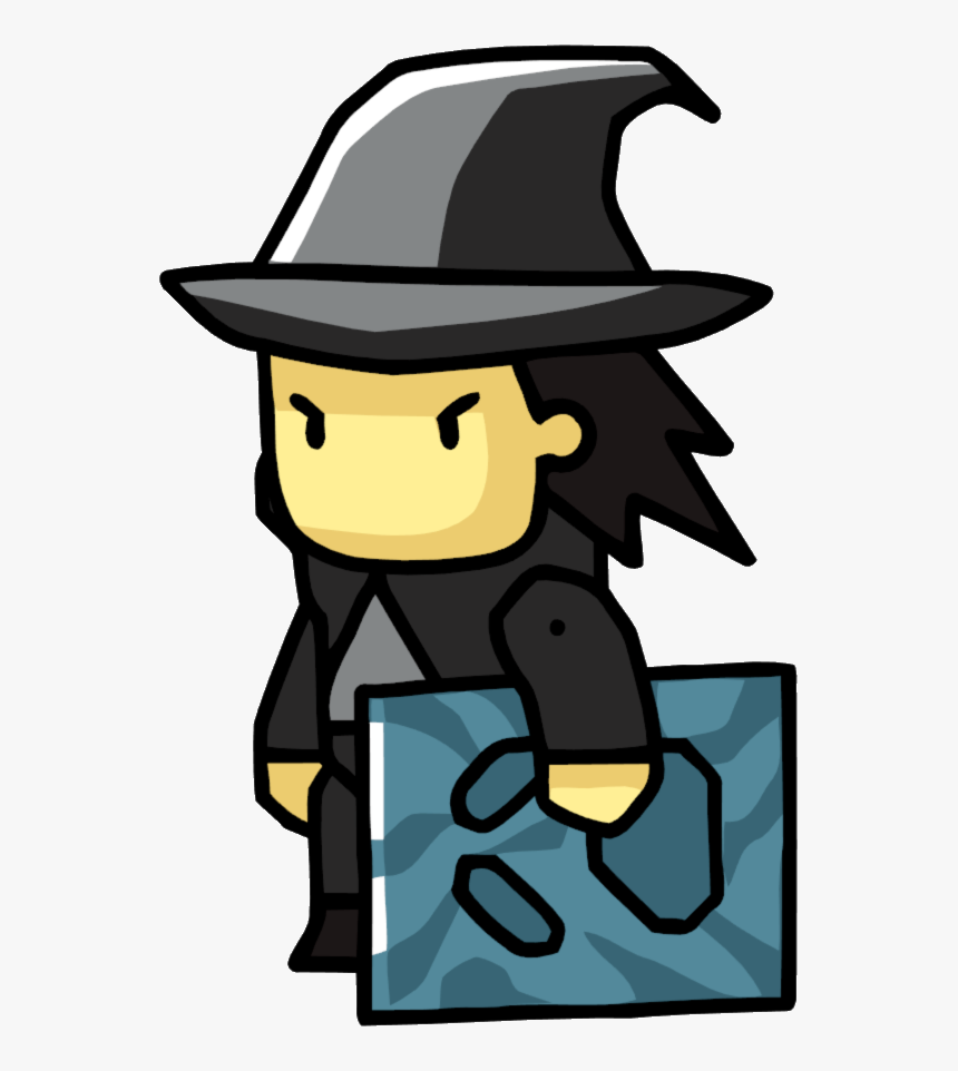 Black Mage - Scribblenauts Evil Wizard, HD Png Download, Free Download