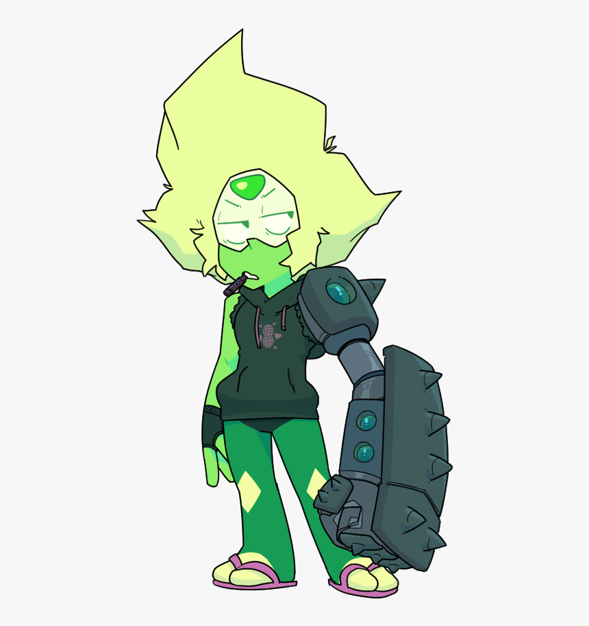 Steven Universe Peridot Flop , Png Download - Peridot Limb Enhancers Lego, Transparent Png, Free Download