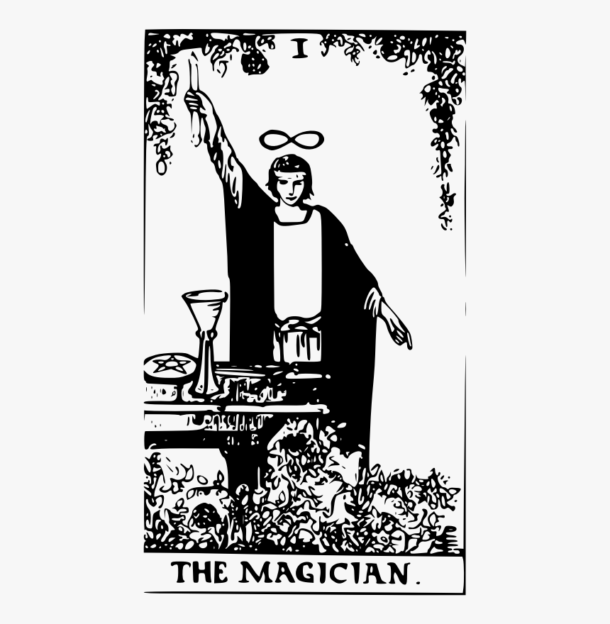 Rider-waite - Major Arcana - Mage - Rider Waite The Magician, HD Png Download, Free Download