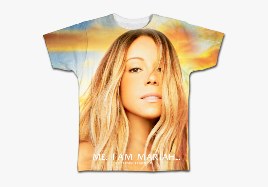 Camiseta Chanteuse Mariah Carey , Png Download - Mariah Carey Old School, Transparent Png, Free Download