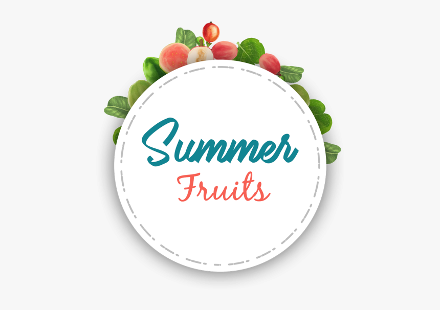 Las Frutas De Verano - Circle, HD Png Download, Free Download