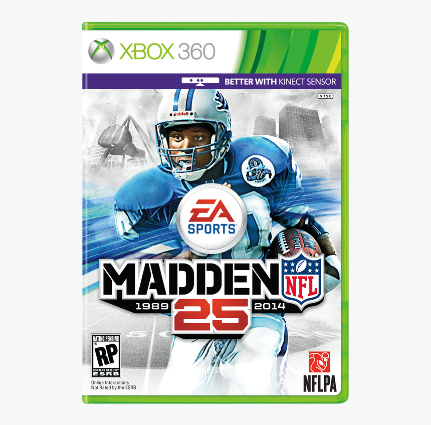 Madden Barry Sanders, HD Png Download, Free Download