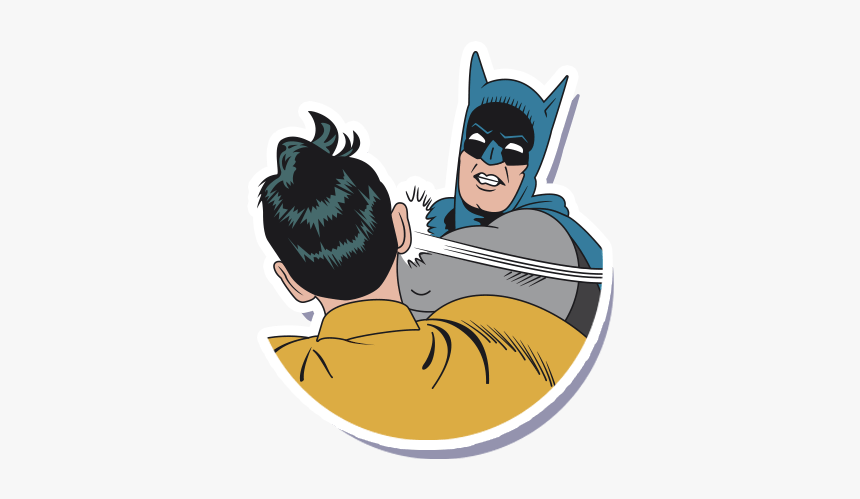 Batman And Robin Meme, HD Png Download - kindpng