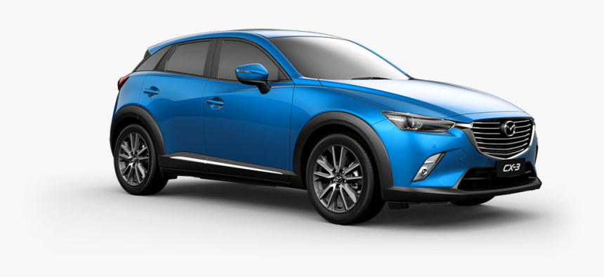 Blue Mazda Png Image Background - Compact Sport Utility Vehicle, Transparent Png, Free Download