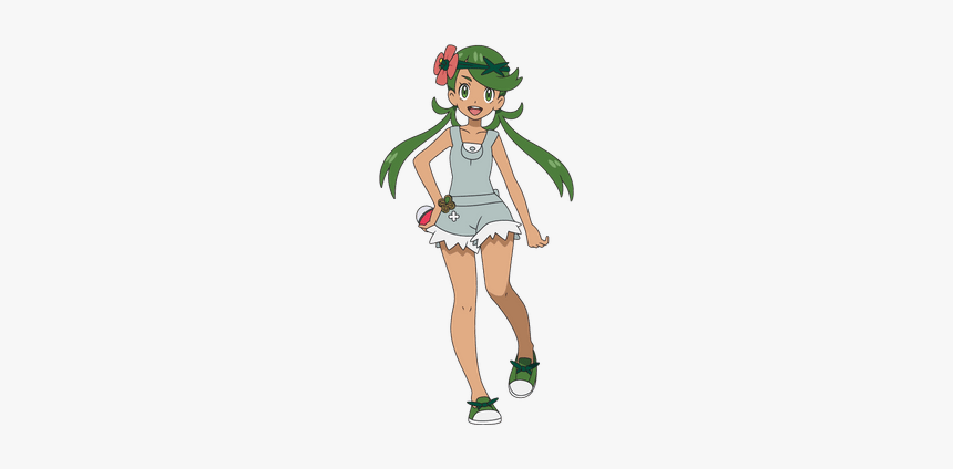 Mao Pokemon Sun And Moon Female Characters Hd Png