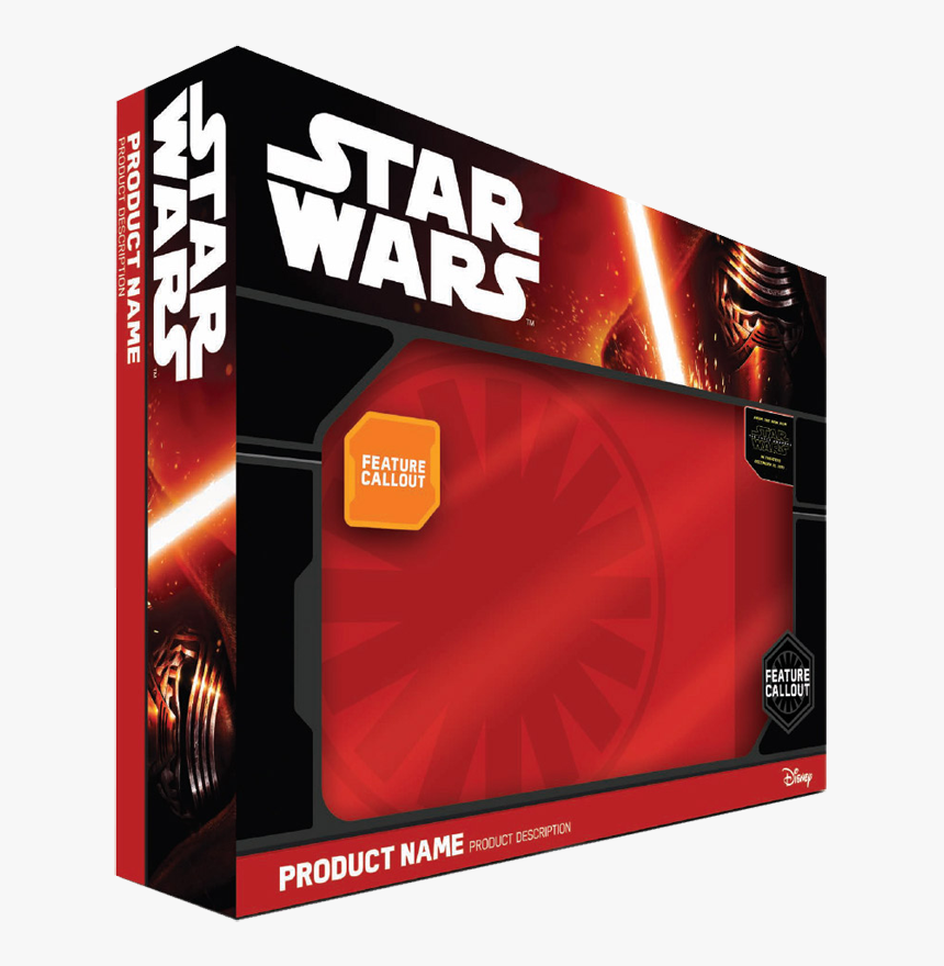 Star Wars 2015 The Force Awakens Packaging - Star Wars, HD Png Download, Free Download