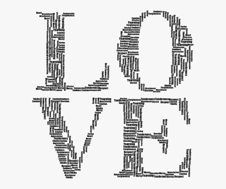 Transparent Love Word Png - Love Word, Png Download, Free Download