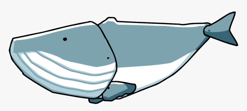 Transparent Whale Clipart Png - Scribblenauts Whale, Png Download, Free Download