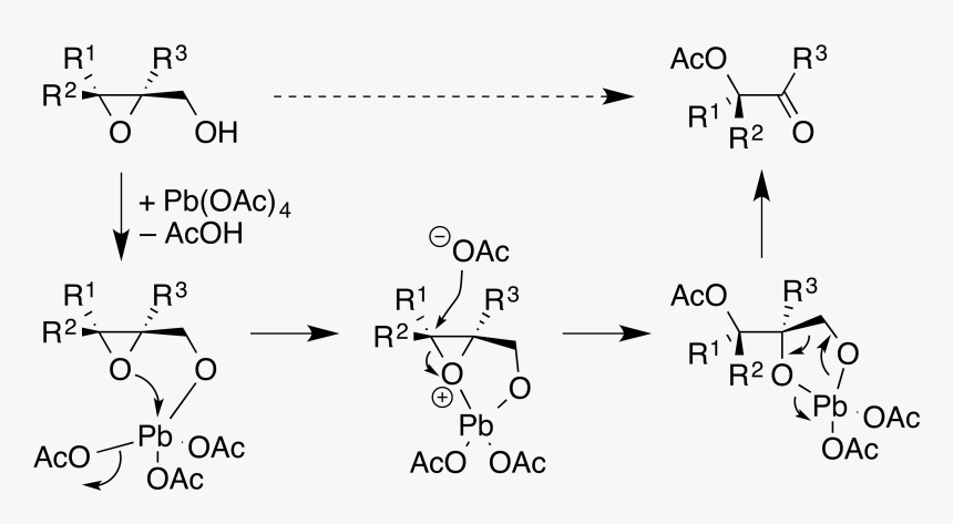 Criegee Epoxide Mech - Pb Oac 4 Acid Mech, HD Png Download, Free Download