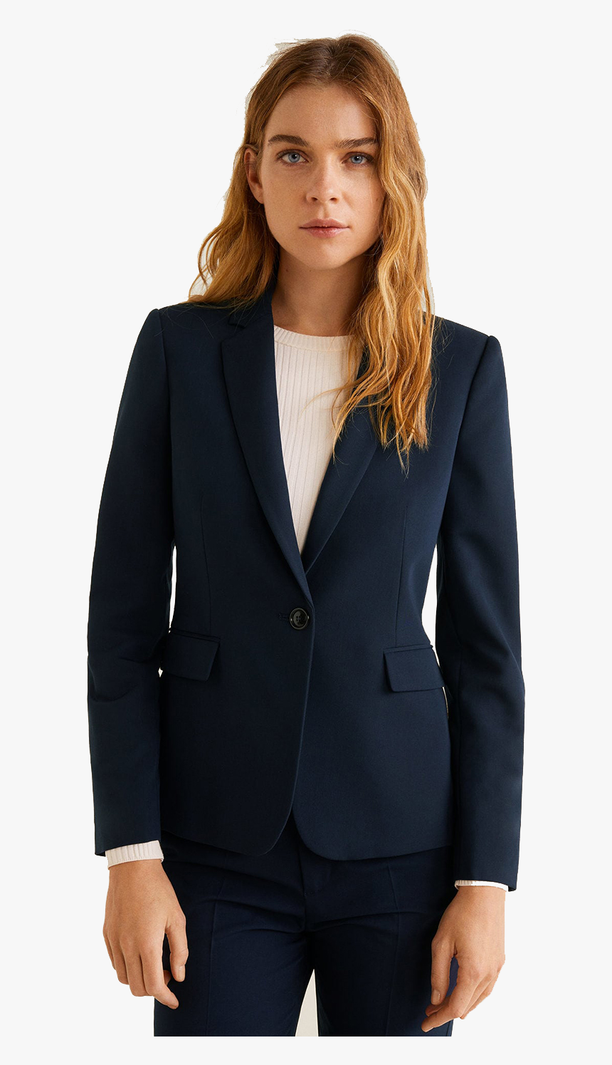 Blazer For Women Png Background - Formal Blue Blazer For Women ...