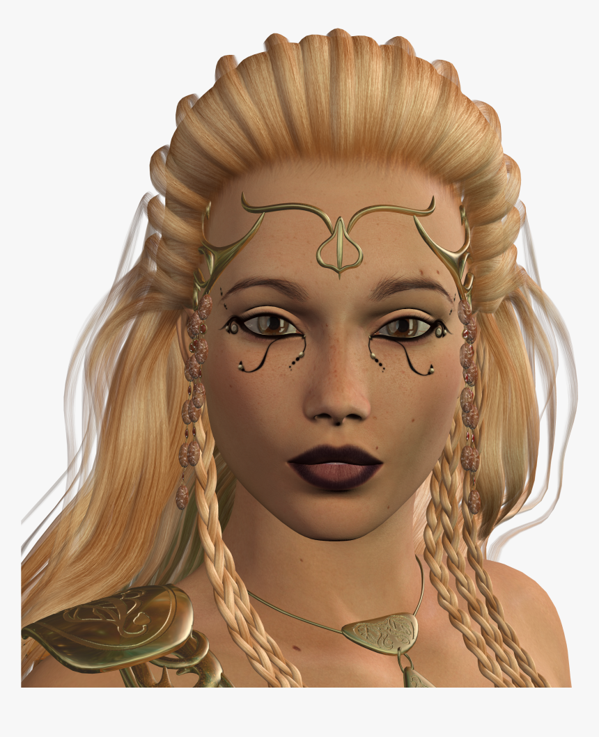 Warrior Woman In Makeup , Png Download - Makeup Warrior, Transparent Png, Free Download