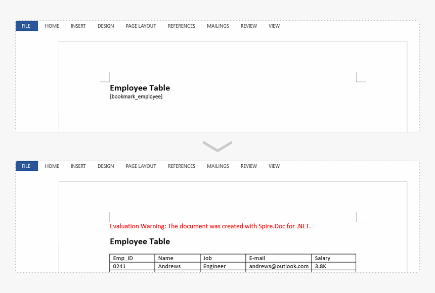 Replace Bookmark With A Table In Word Documents In - Your Support Ticket Number Microsoft, HD Png Download, Free Download