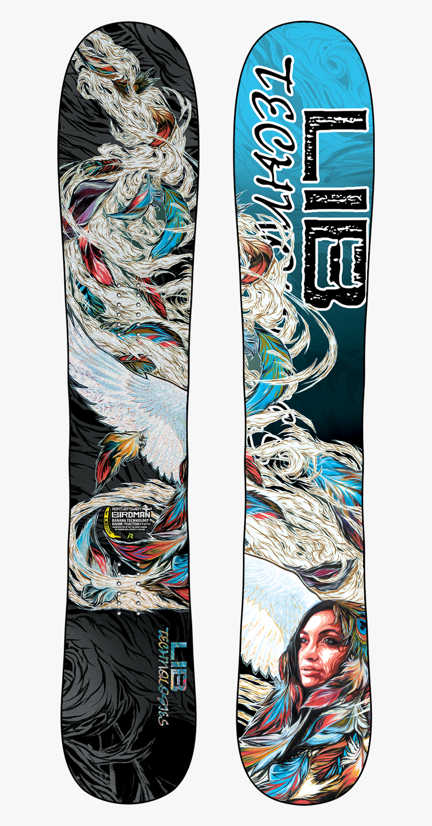 Birdman Snowboard - Lib Tech Birdman 2014, HD Png Download, Free Download