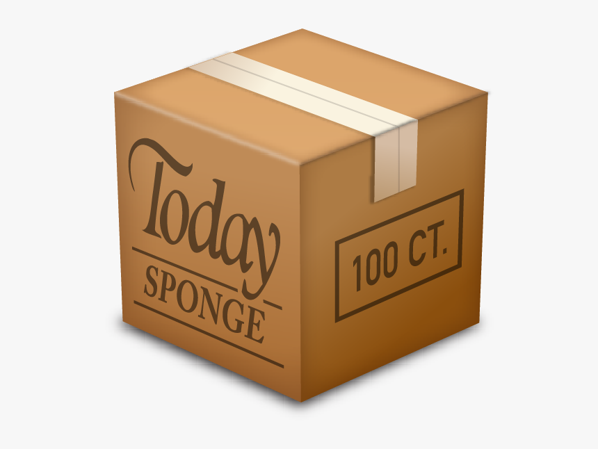 Emoji Round 2 Today Sponge , Png Download - Box, Transparent Png, Free Download