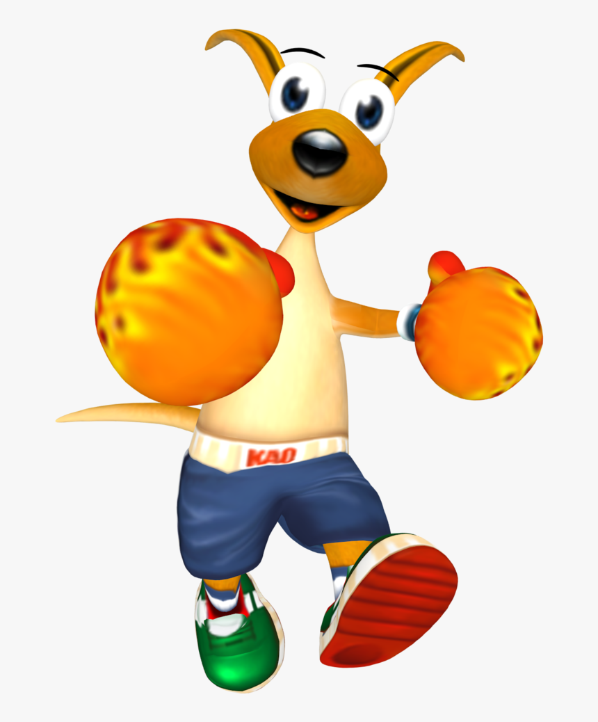 Kao The Kangaroo Round 2 Neck, HD Png Download, Free Download