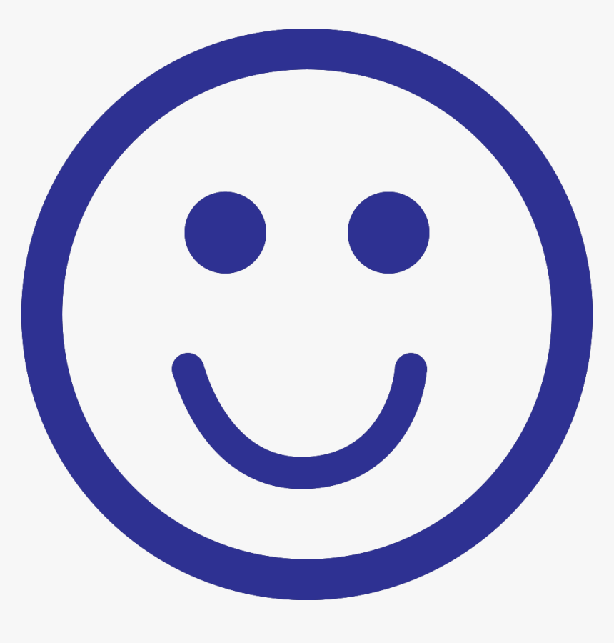 Download Happy Icon Blue Smiley Hd Png Download Kindpng