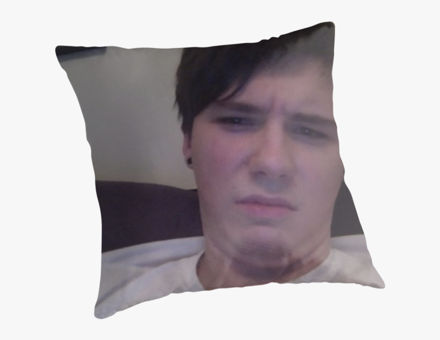 Danisnotonfire Wtf Face - Cushion, HD Png Download, Free Download