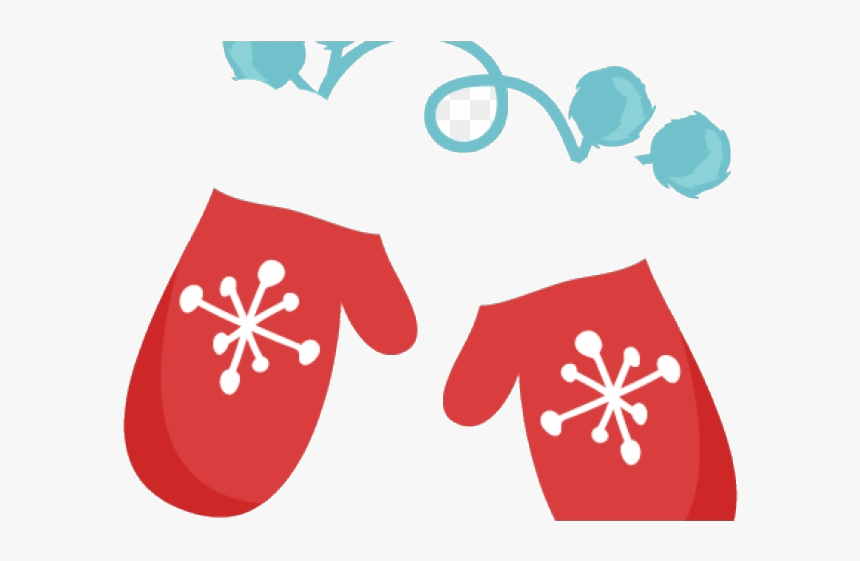 Mittens Winter Clipart Red Transparent Png - Mittens Clipart, Png Download, Free Download