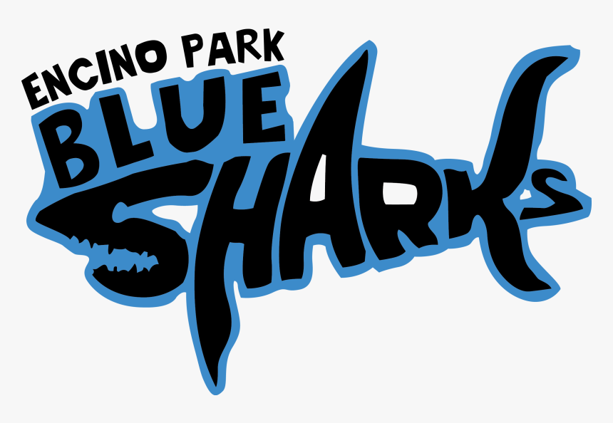 Encino Park Swim Team Logo - Sharks Swim Team Logo, HD Png Download, Free Download