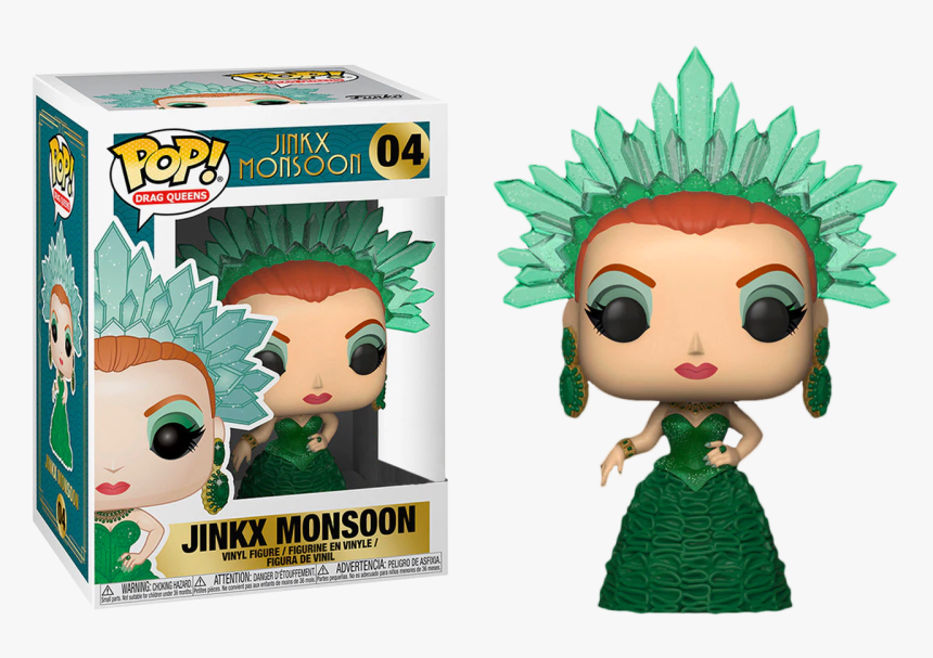 Jinkx Monsoon Us Pop Vinyl Figure - Rupaul Drag Race Funko, HD Png Download, Free Download