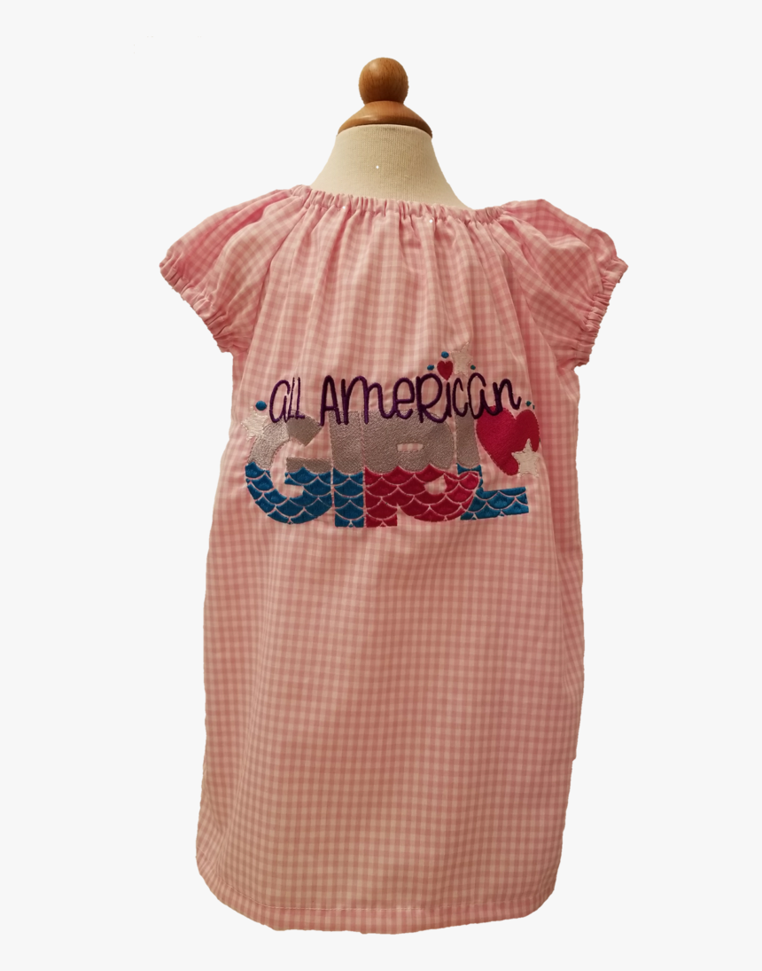 All American Girl Peasant Dress - Patchwork, HD Png Download, Free Download