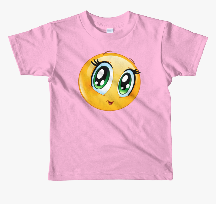 Emoji Face Kids T Shirt - T-shirt, HD Png Download, Free Download