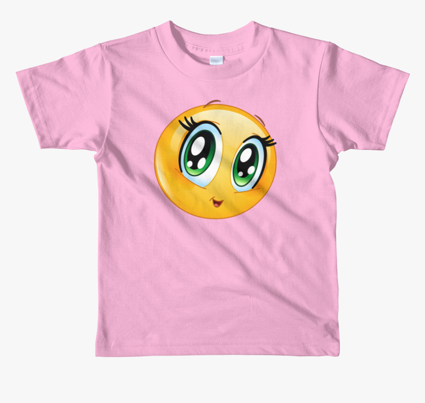 Emoji Face Kids T Shirt T Shirt Hd Png Download Kindpng - heart eyes emoji t shirt roblox