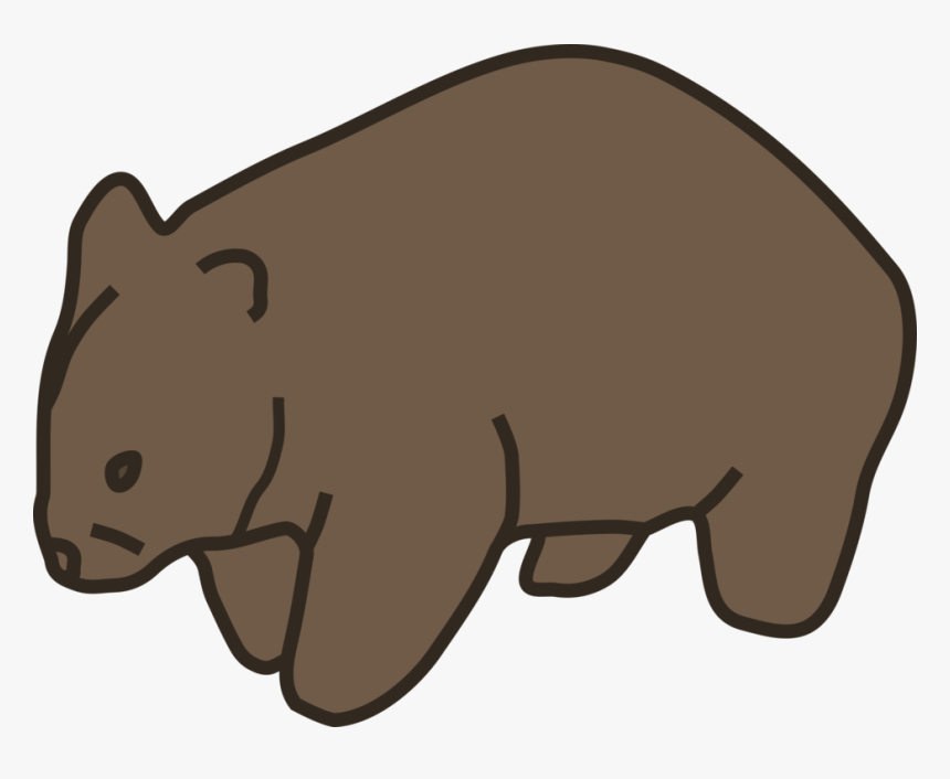 Transparent Dingo Png - Wombat Clipart, Png Download, Free Download