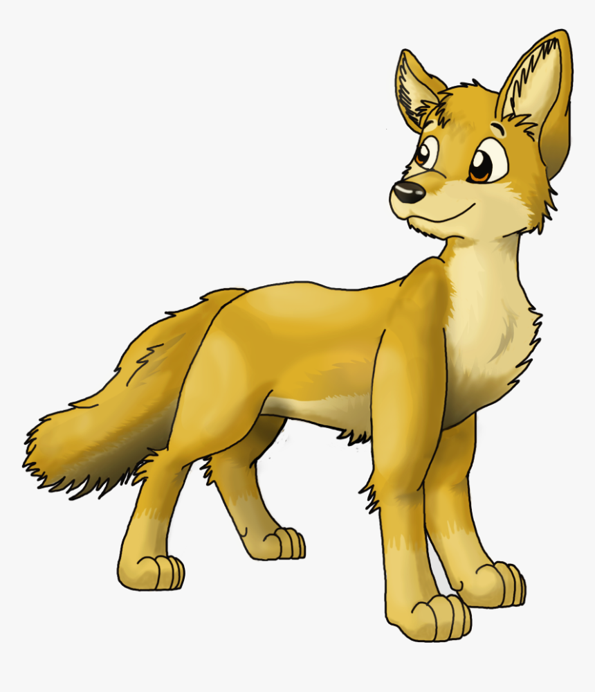 Dingo - Cartoon, HD Png Download - kindpng