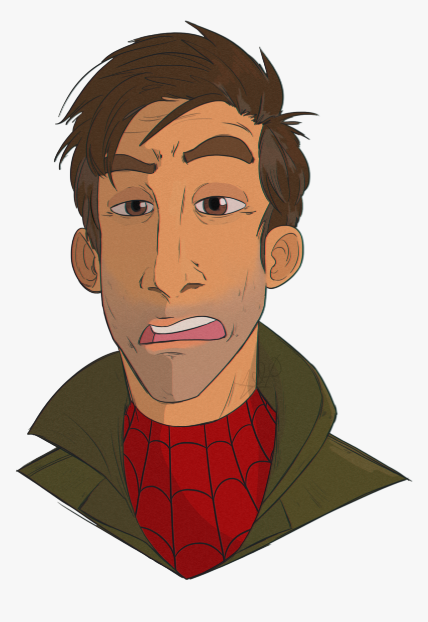 Parkergod I Loved Into The Spider Verse So Much - Spider Verse's Peter B Parker, HD Png Download, Free Download
