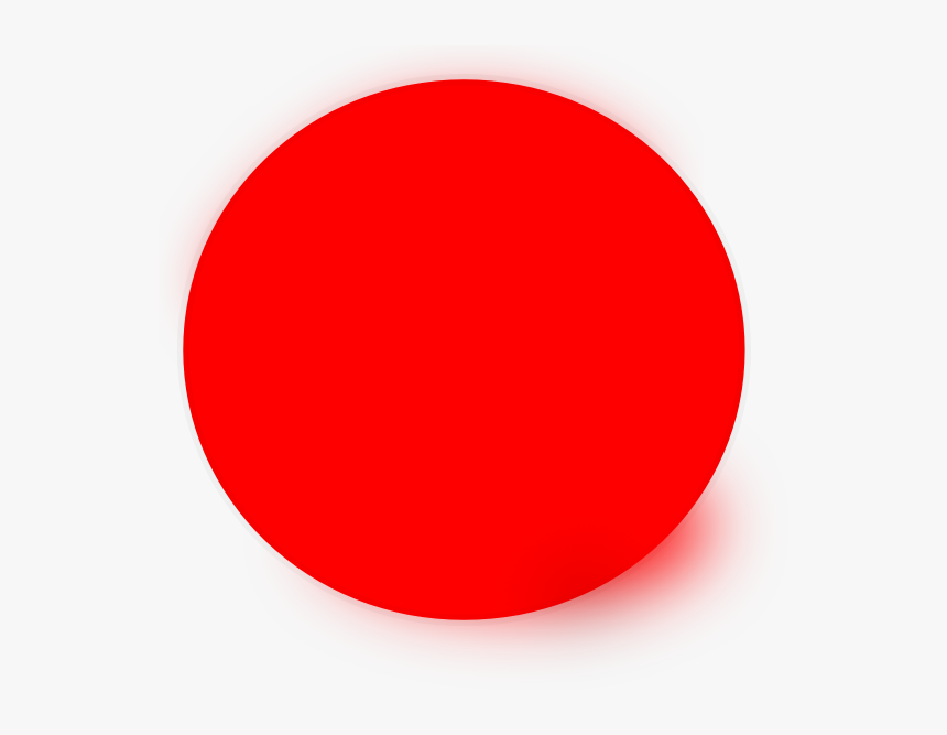 Red Clip Art At - Red Circle Png Small, Transparent Png, Free Download