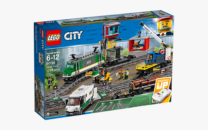 Lego City Cargo Train 60198, HD Png Download, Free Download