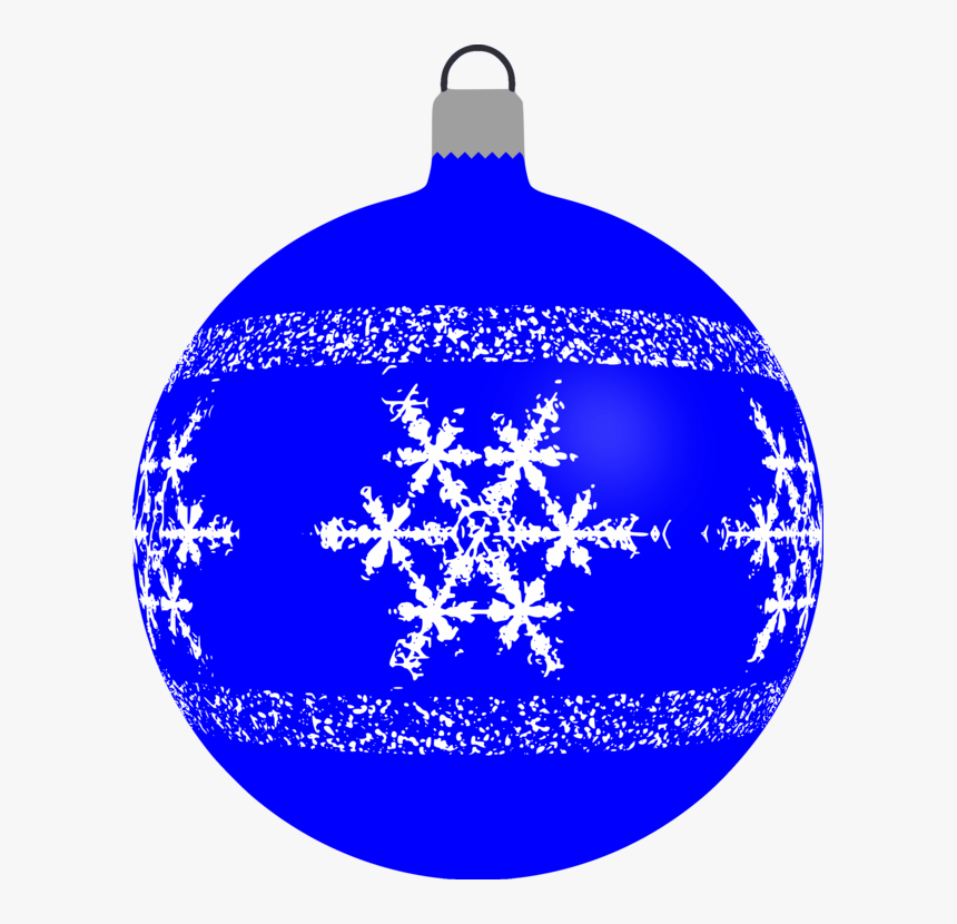 Bauble, Christmas, Decoration, Ornament, Snowflake - Christmas Bauble Clipart, HD Png Download, Free Download