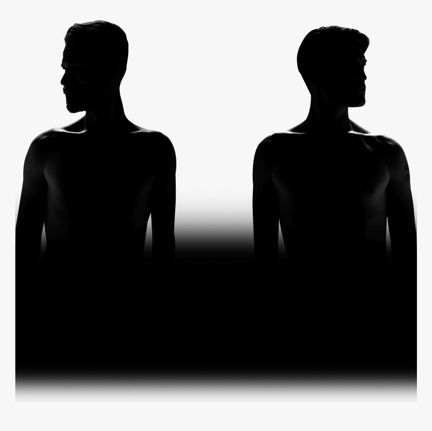 Grey Background Crown Man Dark Crown Man Band Members - Silhouette, HD Png Download, Free Download